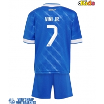 Real Madrid Vinicius Junior #7 Replica Third Minikit 2025-26 Short Sleeve (+ pants)